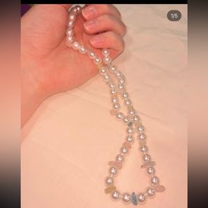 Pearls-of-purity necklace handmade